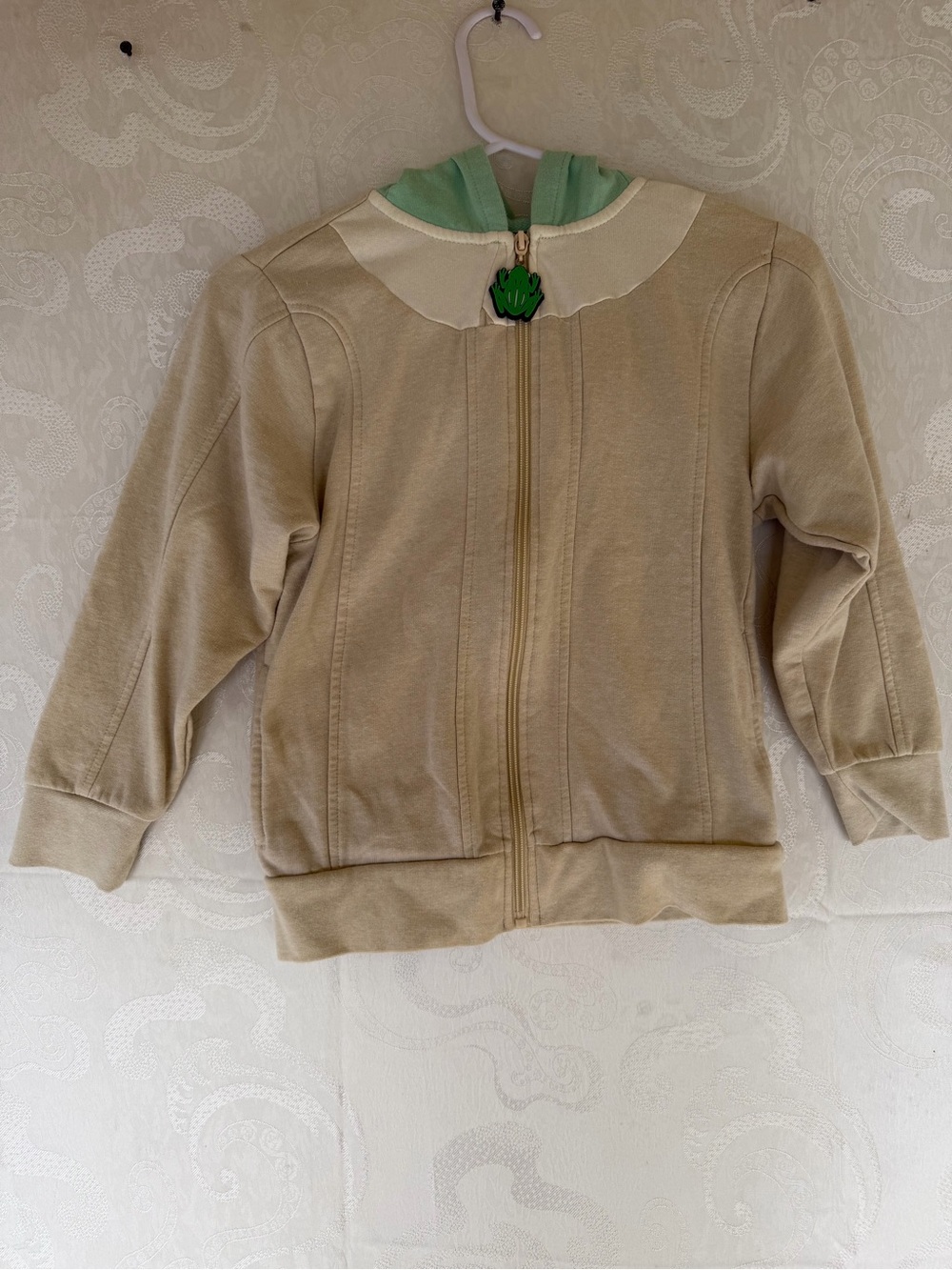 Star Wars Beige Jacket with Mint Hood Lining
